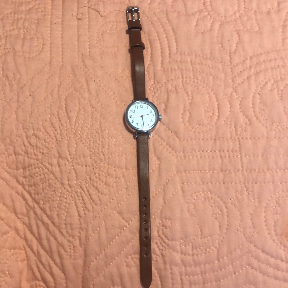 Brown watch